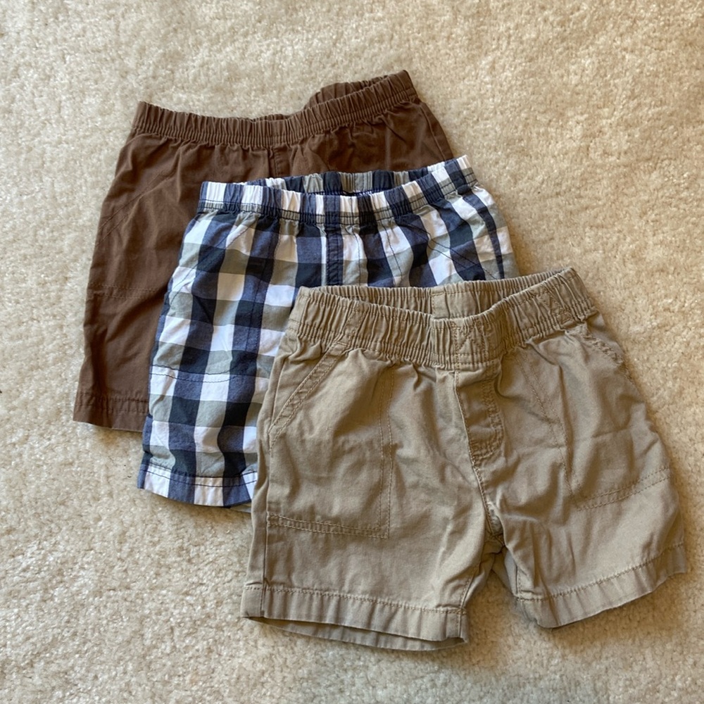 3-pack of shorts 18m